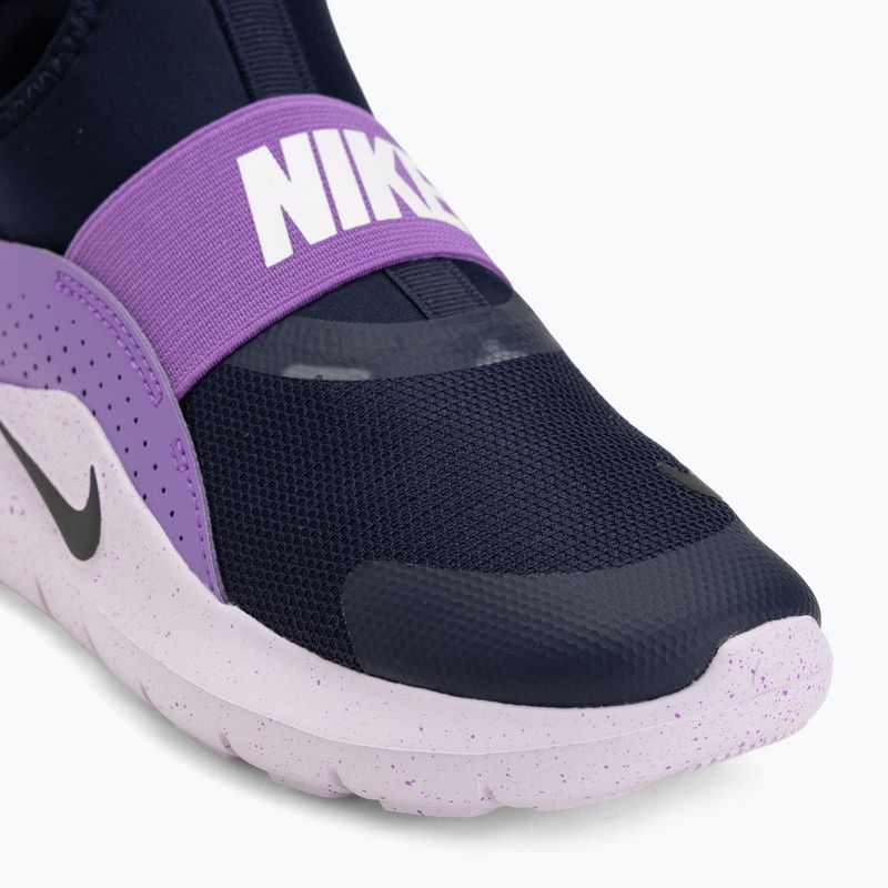 Dětské boty Nike Flex Runner 4 blackened blue/bright violet/black 7