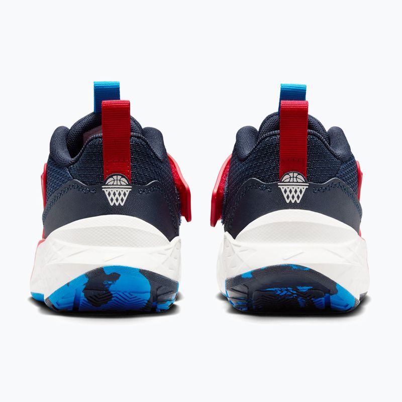 Dětské boty Nike Team Hustle D 12 tm navy/university red/photo blue/sail 4