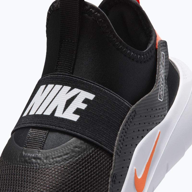 Dětské boty Nike Flex Runner 4 black/white/turf orange 3