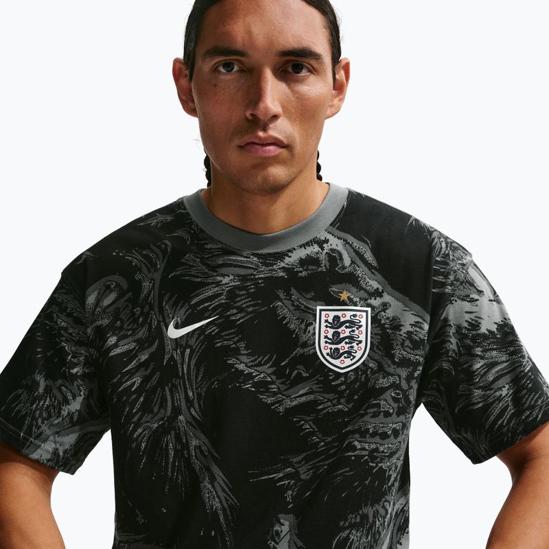 Pánské fotbalové tričko Nike England Soccer dark steel grey 5
