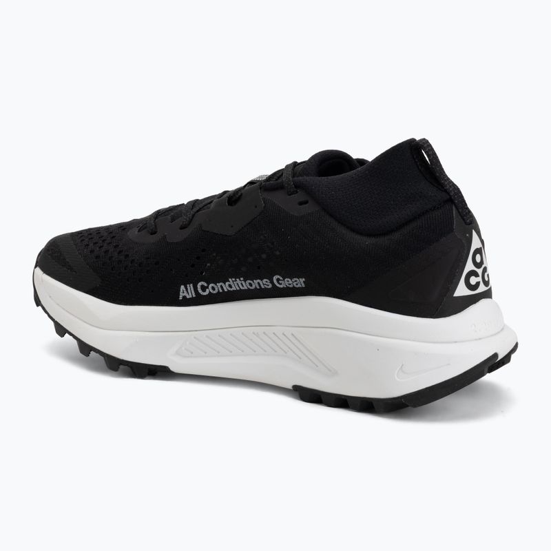 Pánské běžecké boty Nike ACG Zegama Trail černé/oranžové/sněhově bílé 3