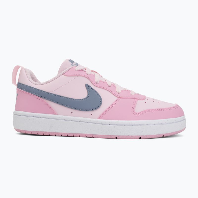 Boty Nike Court Borough Low Recraft pink foam/pink rise/white/ashen slate 2