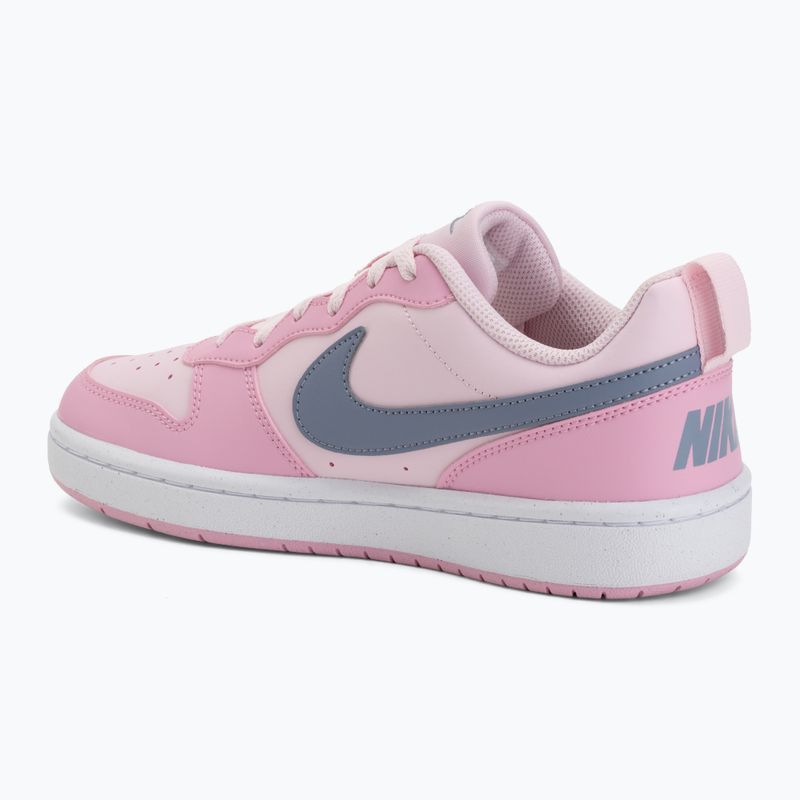 Boty Nike Court Borough Low Recraft pink foam/pink rise/white/ashen slate 3