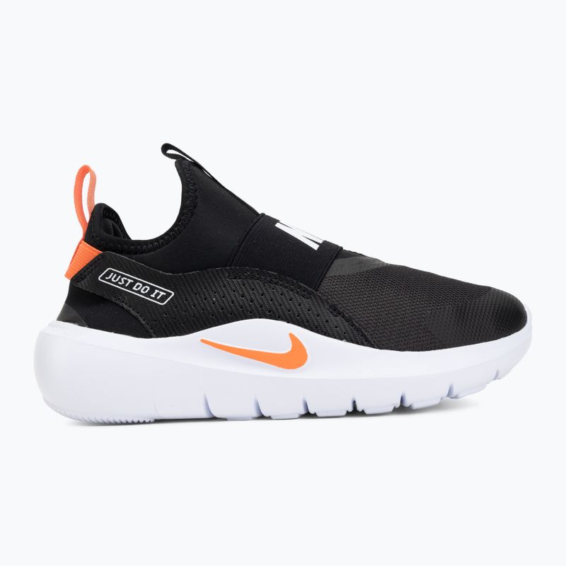 Dětské boty Nike Flex Runner 4 black/white/turf orange 2