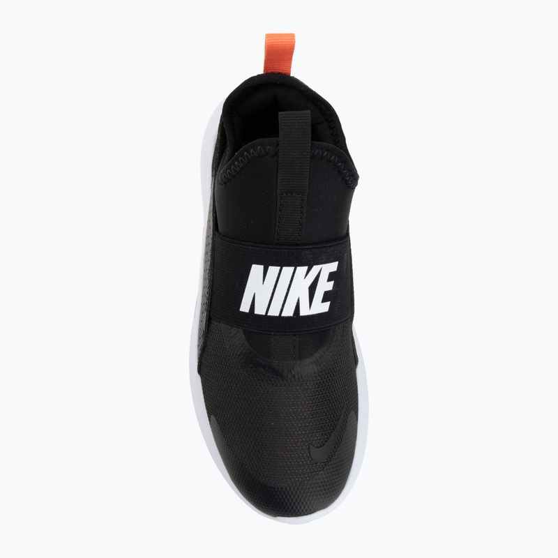 Dětské boty Nike Flex Runner 4 black/white/turf orange 5