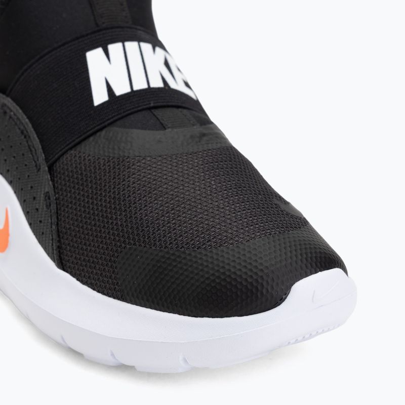 Dětské boty Nike Flex Runner 4 black/white/turf orange 7