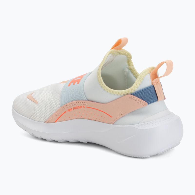 Dětské boty Nike Flex Runner 4 summit white/arctic orange/life lime 3