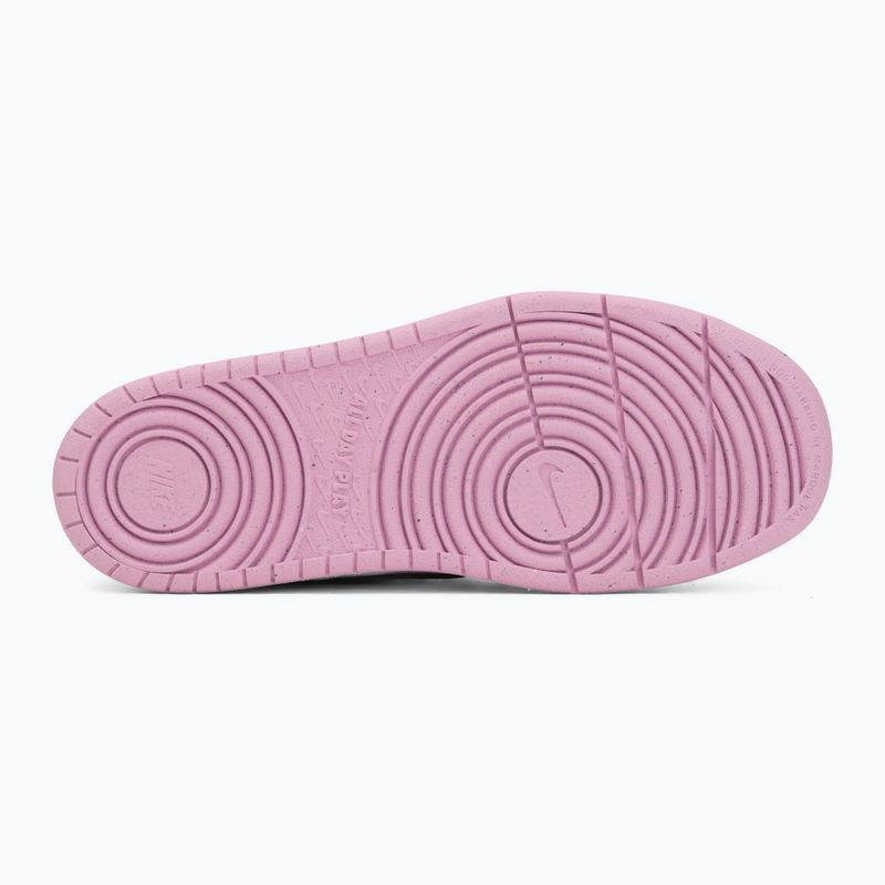 Dětské boty Nike Court Borough Low Recraft pink foam/pink rise/white/ashen slate 4