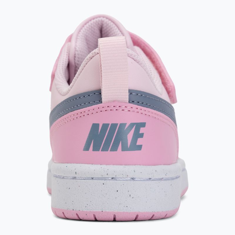 Dětské boty Nike Court Borough Low Recraft pink foam/pink rise/white/ashen slate 6