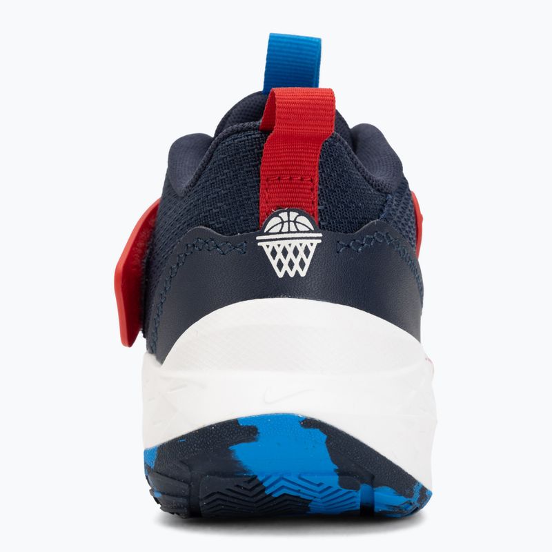 Dětské boty Nike Team Hustle D 12 tm navy/university red/photo blue/sail 6