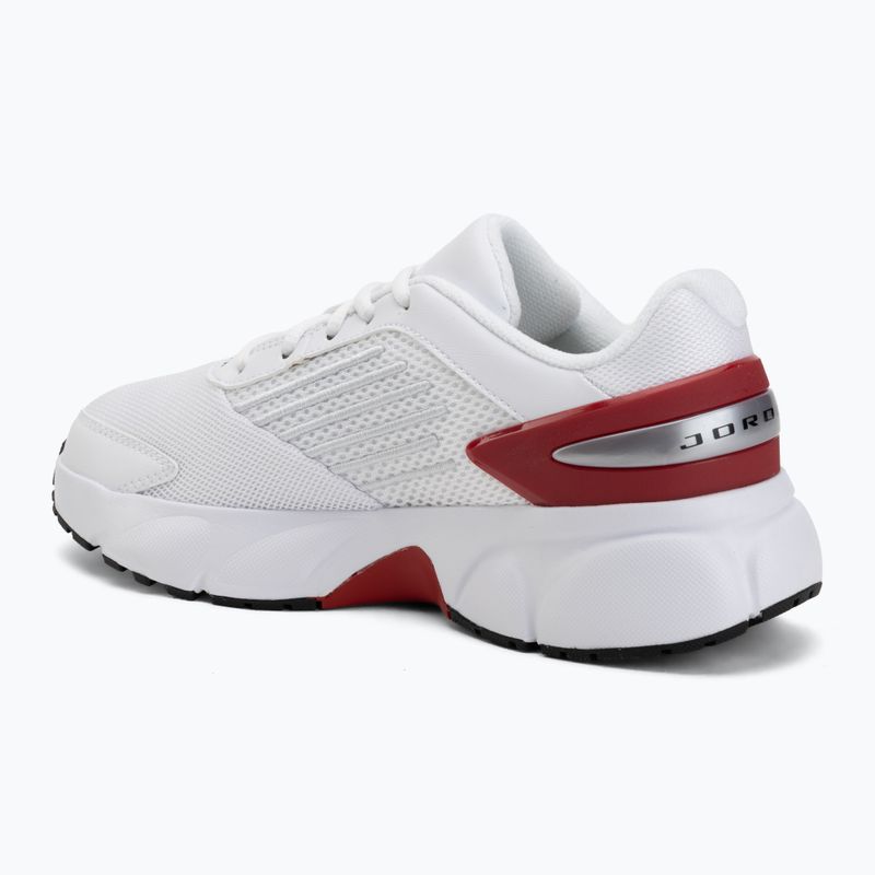 Buty dziecięce  Nike Jordan Trunner Flow white/gym red/metallic silver/black 3