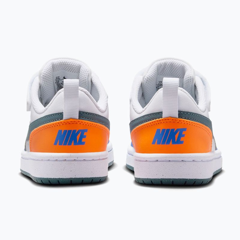 Dětské boty Nike Court Borough Low Recraft white/malachite/mineral slate 4