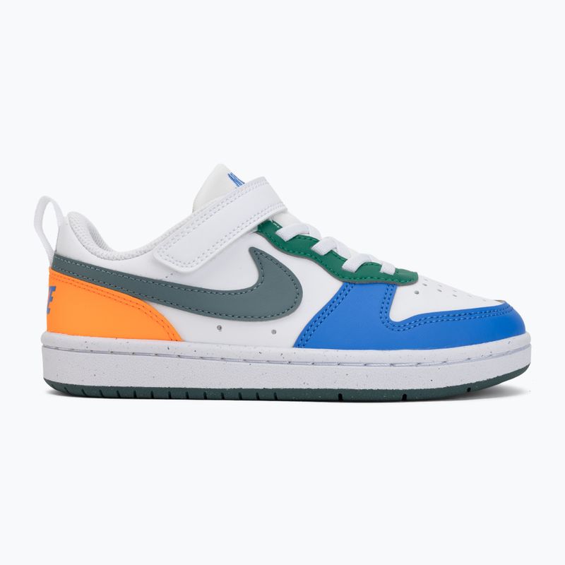 Dětské boty Nike Court Borough Low Recraft white/malachite/mineral slate 2