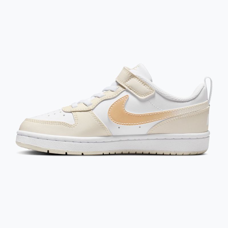 Dětské boty Nike Court Borough Low white/chalk/white/shimmer 2