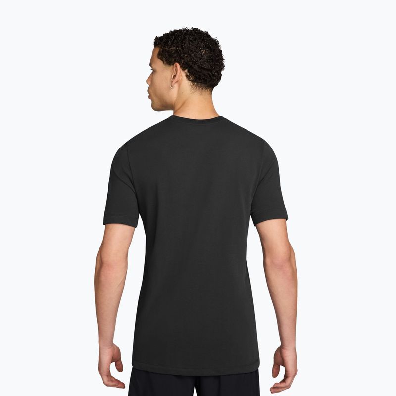 Pánské běžecké tričko Nike Dri-Fit Running black/mineral slate 2