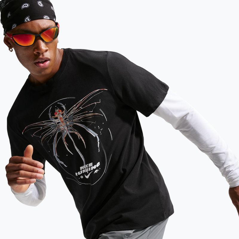Pánské běžecké tričko Nike Dri-Fit Running black 4