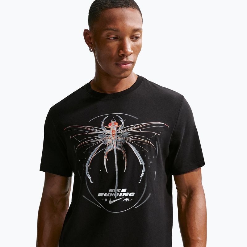 Pánské běžecké tričko Nike Dri-Fit Running black 5