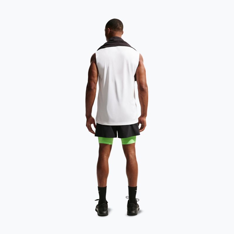 Pánské tréninkové tričko Nike Dri-FIT Sleeveless Training Top white/black 3