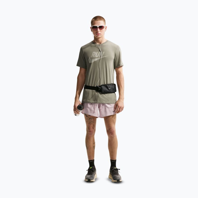 Pánské běžecké tričko Nike Dri-Fit Running silver sage/spruce fog 2