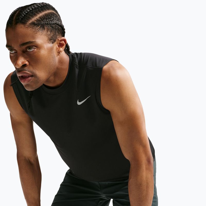 Pánské tréninkové tričko Nike Dri-FIT Sleeveless Training Top black/matte silver 5