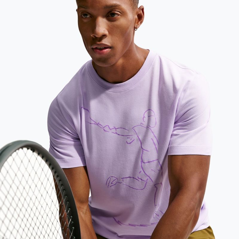 Pánské tenisové tričko Nike Court Dri-Fit violet mist 6