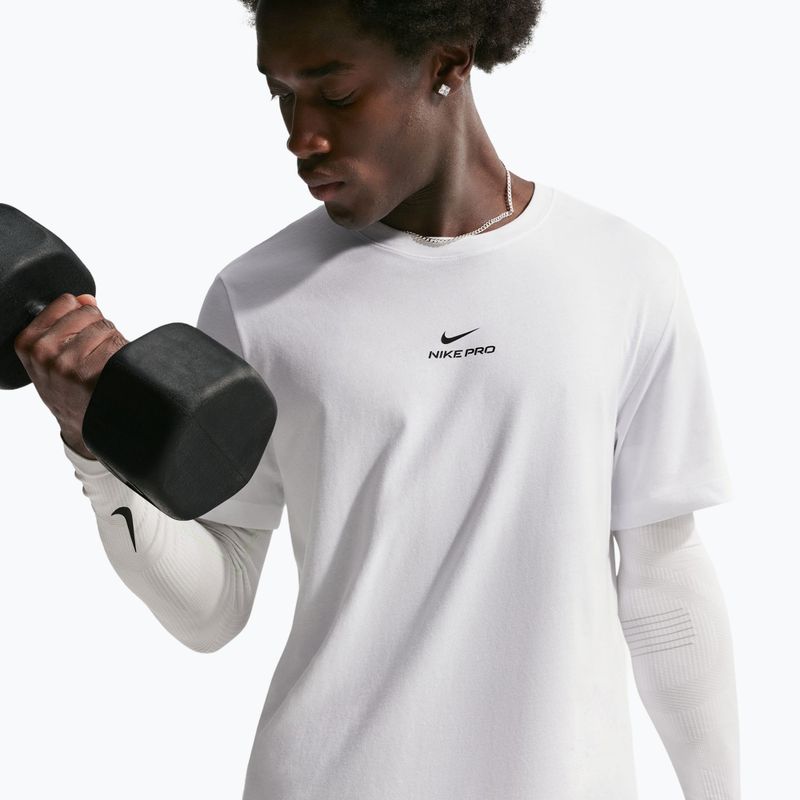 Pánské tréninkové tričko Nike Pro Dri-Fit white/black 6