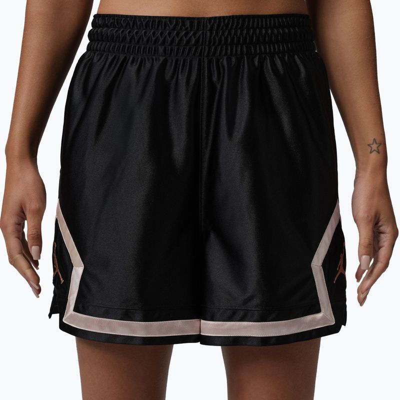Dámské basketbalové šortky Nike Jordan Sport Diamond 4" black/metallic gold 3