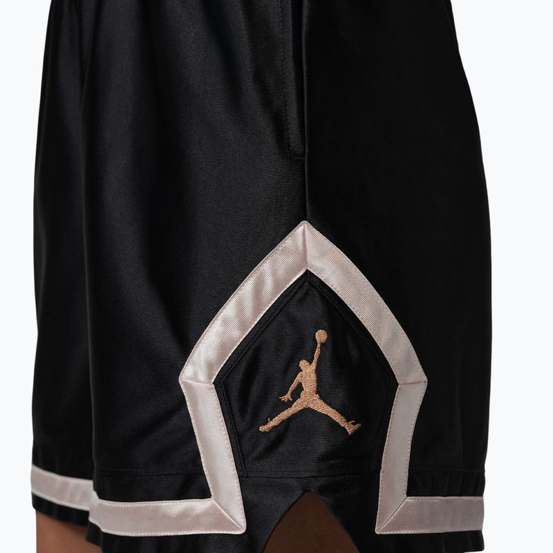 Dámské basketbalové šortky Nike Jordan Sport Diamond 4" black/metallic gold 6