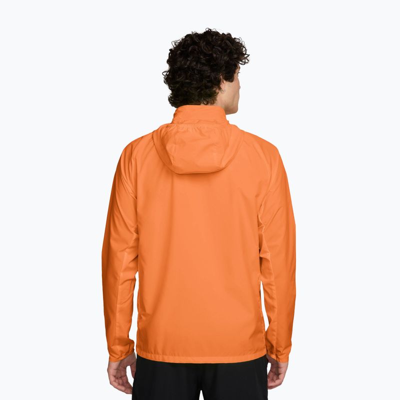 Pánská běžecká bunda Nike Miler Repel UV total orange 2