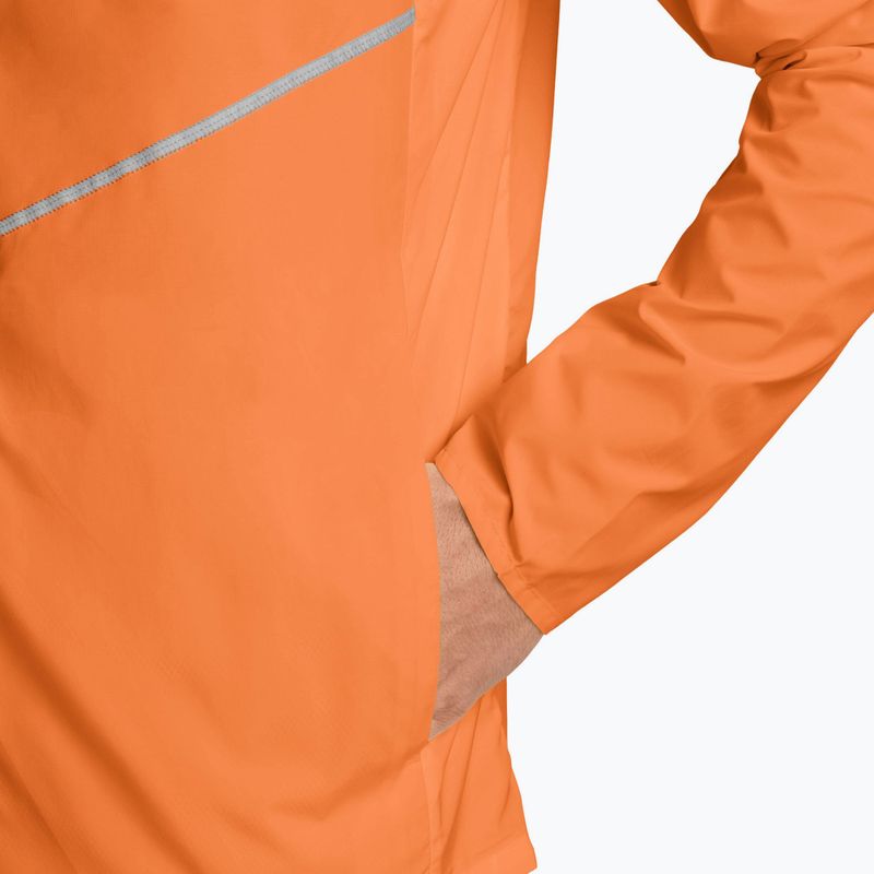 Pánská běžecká bunda Nike Miler Repel UV total orange 3
