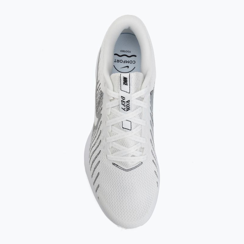 Pánské běžecké boty Nike Run Defy summit white/white/black/metallic silver 5