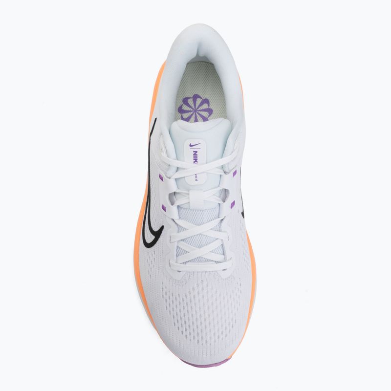 Dámské běžecké boty Nike Quest 6 white/bright violet/light magenta/black 5