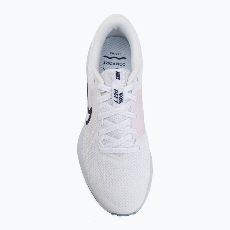 Dámské běžecké boty Nike Run Defy white/football grey/work blue/blue void 5