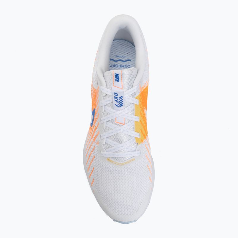 Pánské běžecké boty Nike Run Defy white/topaz gold/blue crystal 5