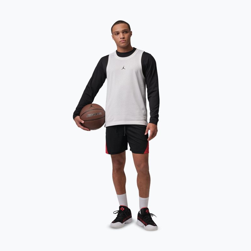 Pánské basketbalové šortky Nike Jordan Sport Dri-Fit black/gym red/white 2