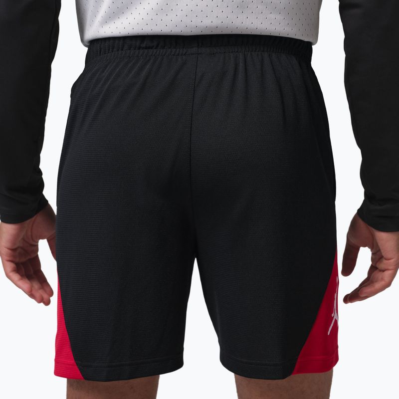 Pánské basketbalové šortky Jordan Sport Dri-Fit black/gym red/white 3