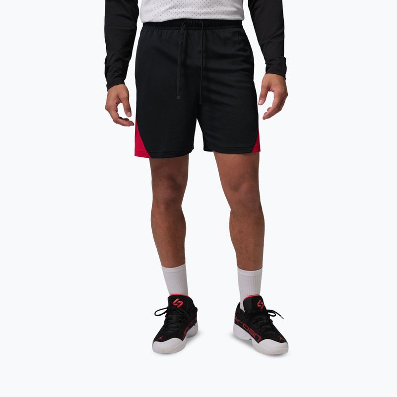 Pánské basketbalové šortky Jordan Sport Dri-Fit black/gym red/white 4