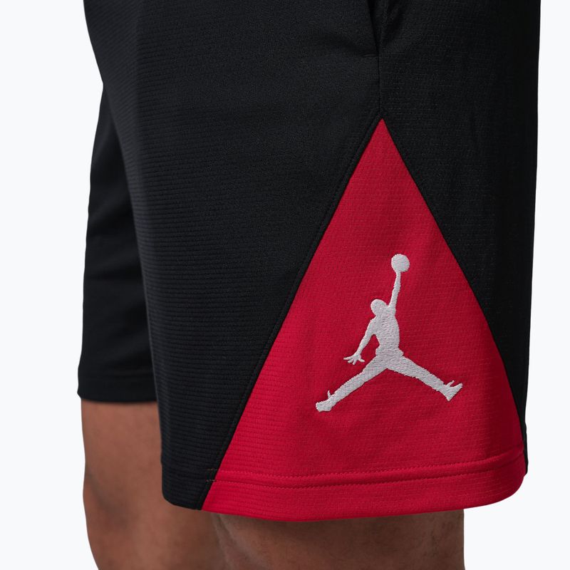 Pánské basketbalové šortky Nike Jordan Sport Dri-Fit black/gym red/white 6