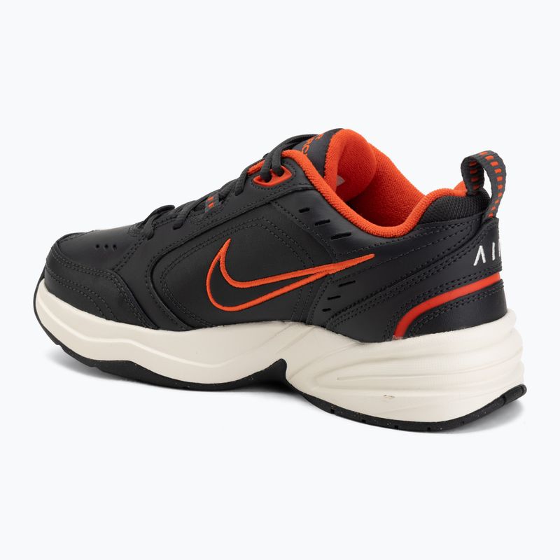 Pánské tréningové boty Nike Air Monarch IV dark smoke grey/picante red/black 3