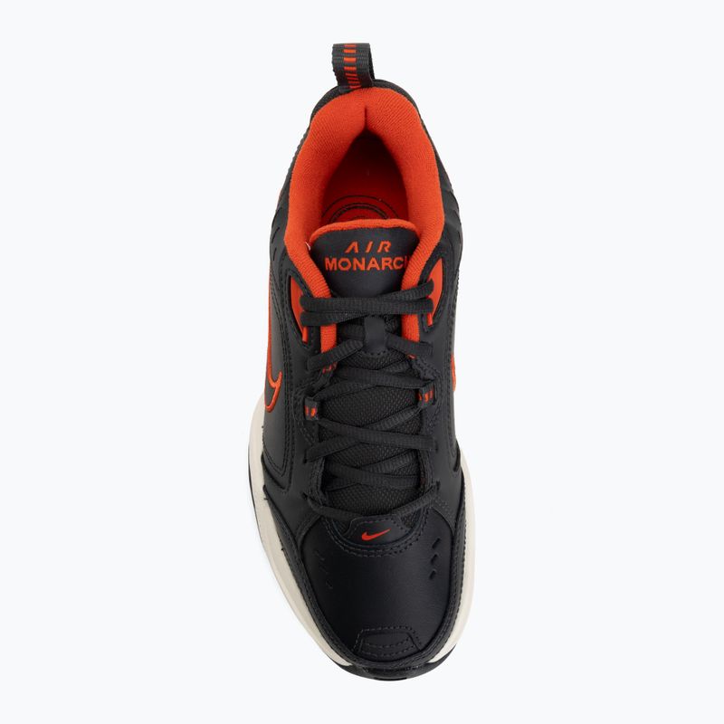 Pánské tréningové boty Nike Air Monarch IV dark smoke grey/picante red/black 5
