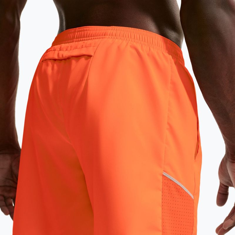 Pánské běžecké šortky Nike Miler Dri-Fit Brief Lined7" total orange 4