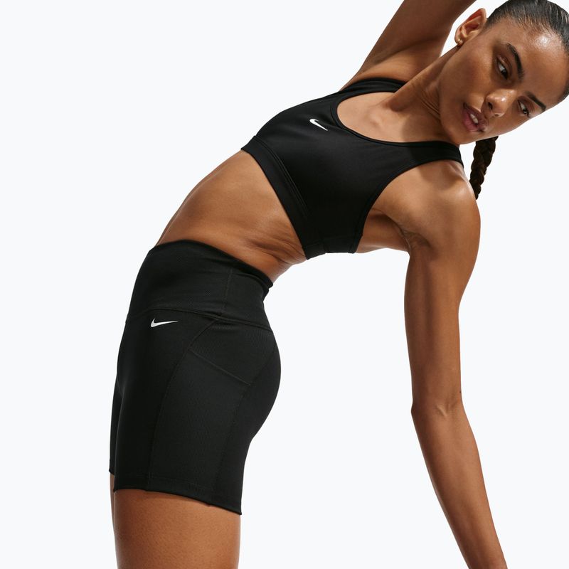 Dámské šortky Nike One High Waisted Biker 5" black/black/white 5