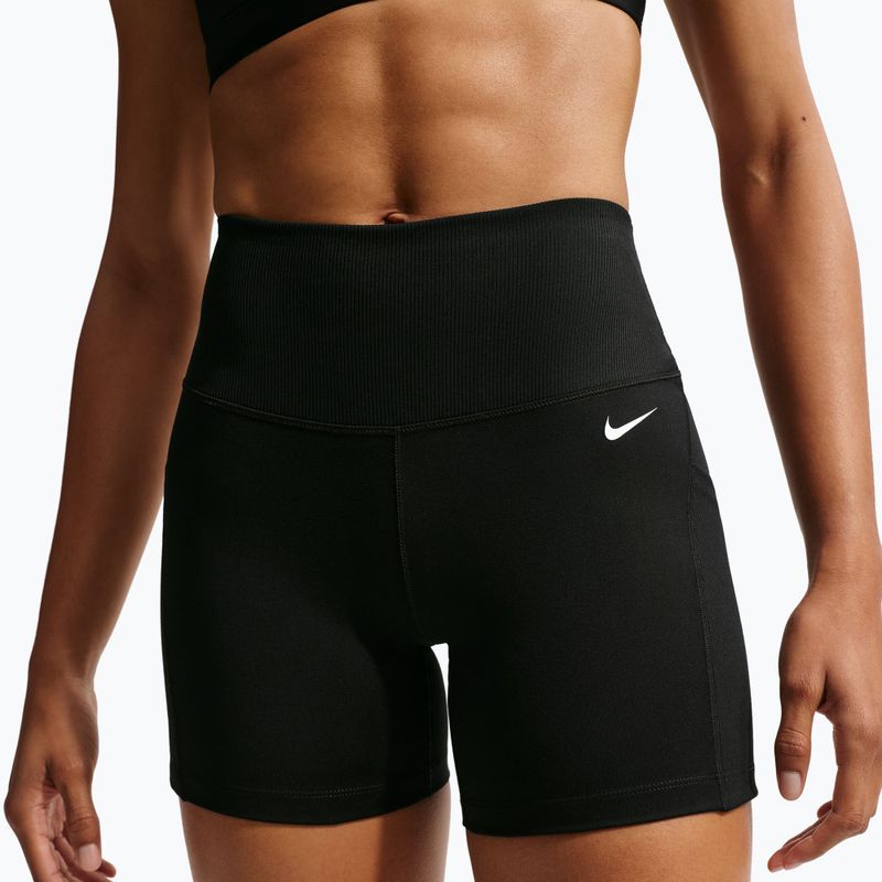 Dámské šortky Nike One High Waisted Biker 5" black/black/white 6