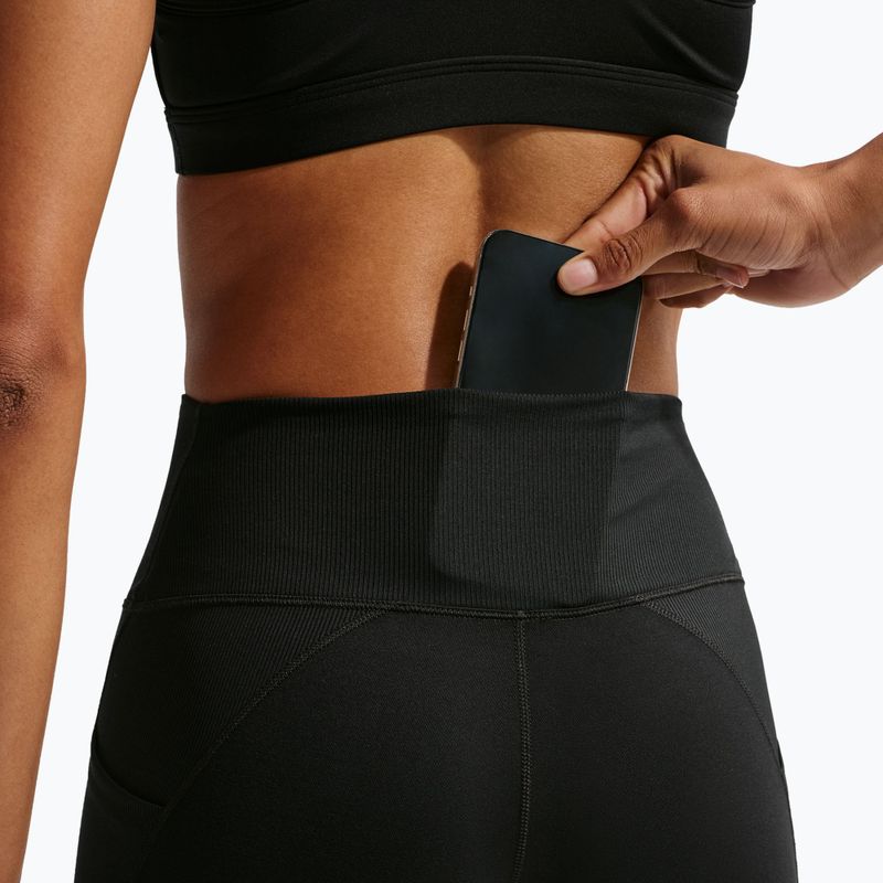 Dámské šortky Nike One High Waisted Biker 5" black/black/white 7