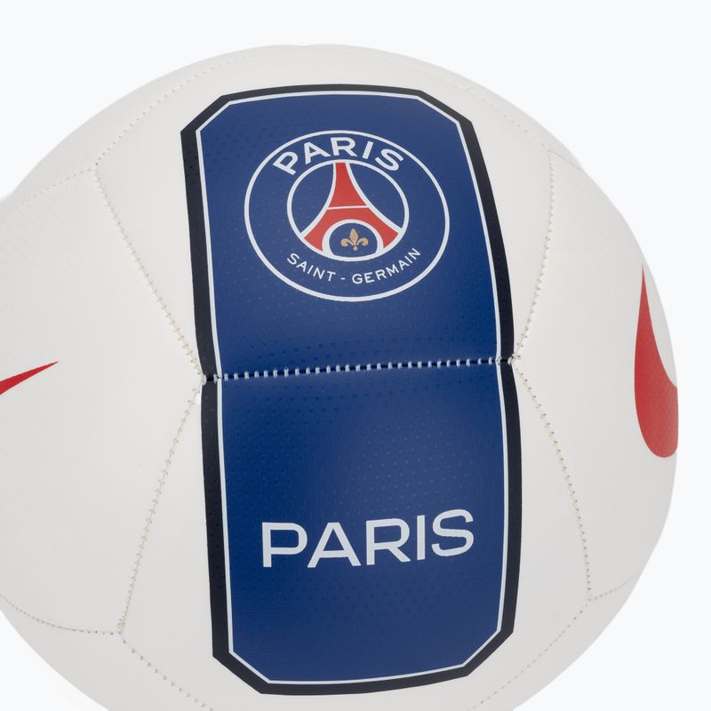 Fotbalový míč Nike Pitch Paris-Saint Germain white/old royal size 5 3
