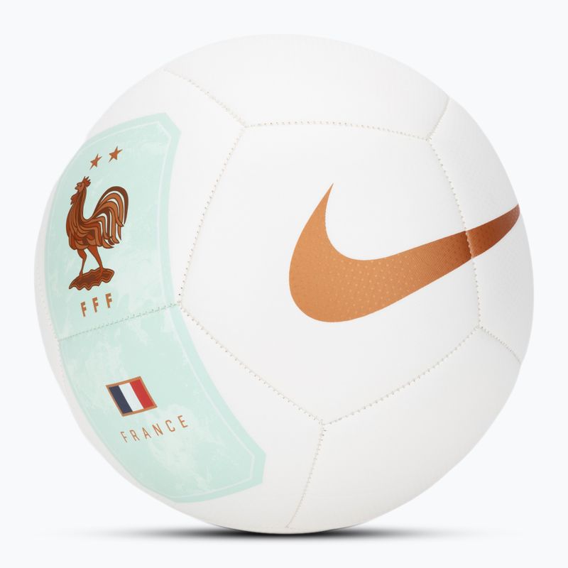 Fotbalový míč Nike Pitch France white size 5 2