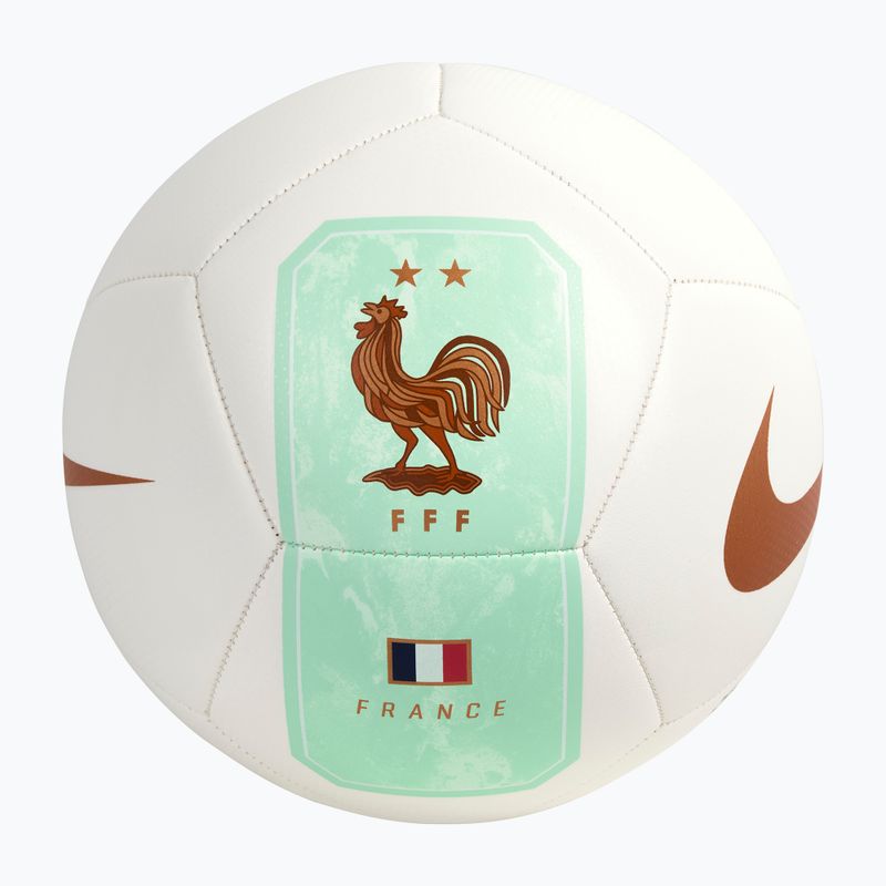 Fotbalový míč Nike Pitch France white size 5 2