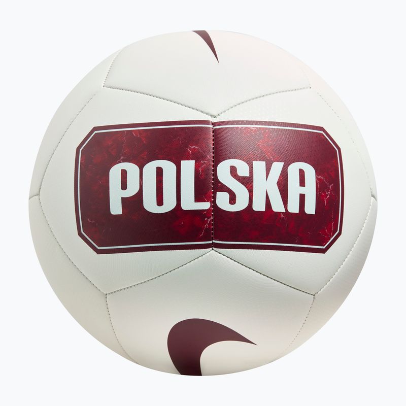 Fotbalový míč Nike Pitch Poland white size 5 2