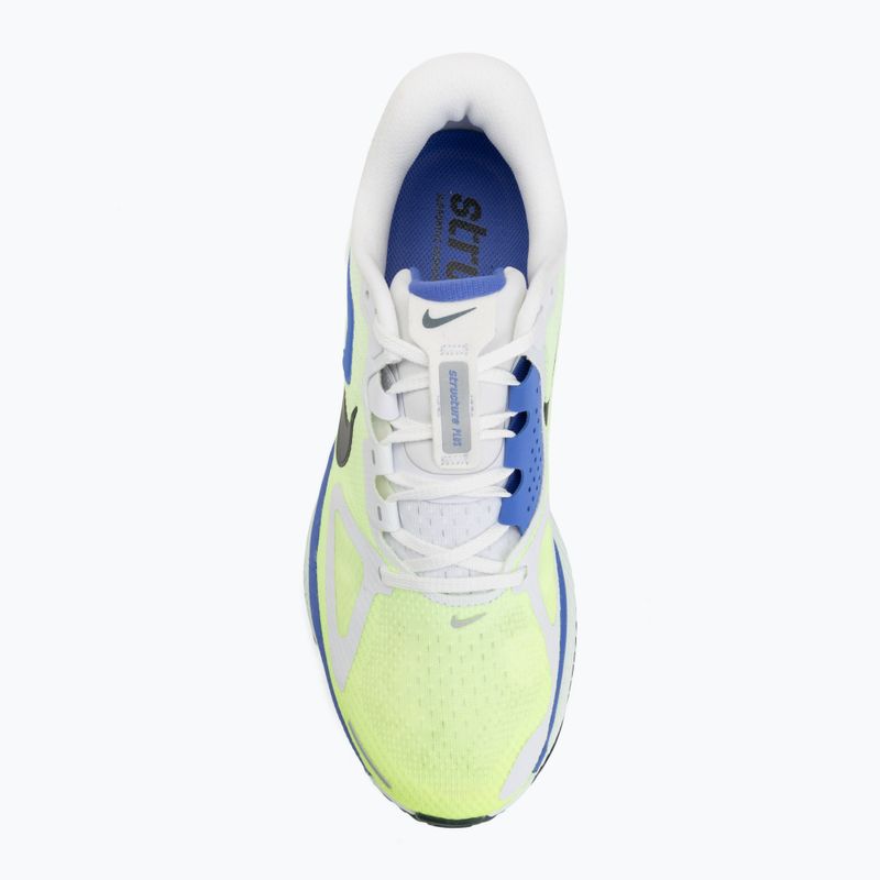 Pánské běžecké boty Nike Structure Plus white/volt ice/barely green/black spruce 5