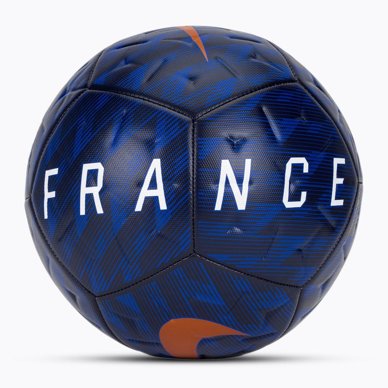 Fotbalový míč Nike Academy France blackened blue/game royal size 5 3